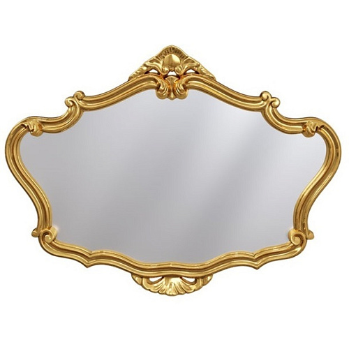 Caprigo PL110-ORO Зеркало в Багетной раме, 93х69 см, золото купить  в интернет-магазине Сквирел