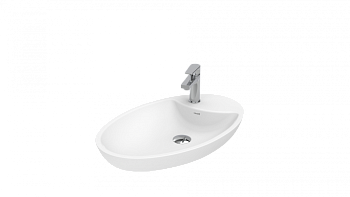 Creavit MN065-00CB00E-0000 Minamal Раковина подвесная 65х41 см, белый