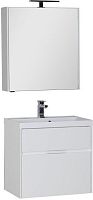 Aquanet 00180123 Латина Комплект мебели для ванной комнаты, белый