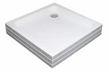 Ravak A007701120 Душевой поддон Angela-90 PU, 90х90 см, белый