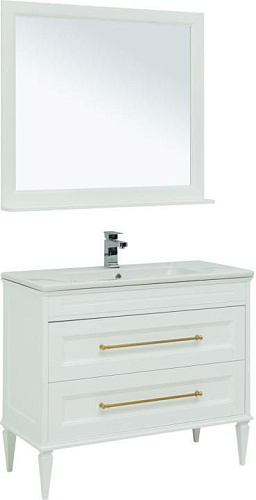 Aquanet 00281190 Бостон Комплект мебели для ванной комнаты, белый купить  в интернет-магазине Сквирел