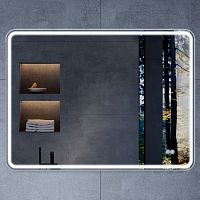 Vincea VLM-3VC100-2 Зеркало LED-подстветка, 100х80 см, c сенсорным выключателем и диммером, антизапотевание