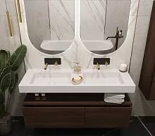 Столешница моноблок 140х45х10 Armadi Art FLAT ST 888-140 купить  в интернет-магазине Сквирел