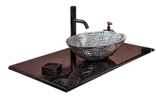 Столешница мрамор 101 см Armadi Art Nero Marquina 857-101-NM купить  в интернет-магазине Сквирел