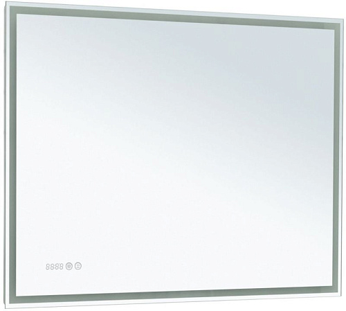 Aquanet 00288967 Оптима Зеркало без подсветки, 100х75 см, белое купить  в интернет-магазине Сквирел