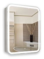 Azario LED-00002362 Фиджи Зеркальный шкаф подвесной, с подсветкой, 50х75 см, белый