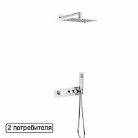 Excellent AREX.SET.8035CR Krotos Chrome Душевая система, хром