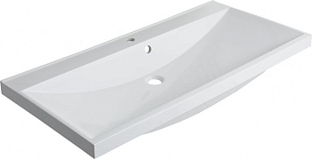 Aquanet 00284116 Нота Раковина накладная, 100х48 см, белая
