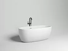 Salini 100121M Luce Ванна отдельностоящая, материал S-Stone, 170х85 см, белая