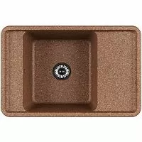 Акватон 1A725032BS270 Беллис Мойка для кухни 78х51 см, терракотовый