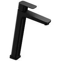 Ravak X070151 10° Free TD F 015.20 Смеситель для умывальника, без донного клапана высокий, черный