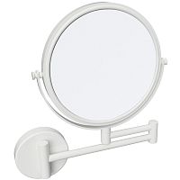 Bemeta 112201514 White Зеркало косметическое D200 мм, двустороннее, белый
