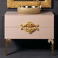 Тумба 80 см*48 (52) CAPPUCINO Armadi Art NeoArt 831-080-CP купить  в интернет-магазине Сквирел