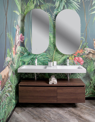 Зеркало Armadi Art Vallessi овальное 110x60 см 568 купить  в интернет-магазине Сквирел