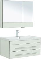 Aquanet 00287653 Верона Комплект мебели для ванной комнаты, белый купить  в интернет-магазине Сквирел