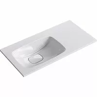 Aqwella Mal.09.04.D-L Malaga Раковина накладная, 92х45 см, белая