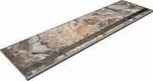 SAIRAM Glossy Saimar GBB_MgBrecciaBrunoBrown12_4 Ступень купить в интернет-магазине Сквирел
