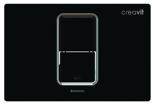 Creavit FP8001.02 Кнопка для инсталляции сенсорная (от сети), черный