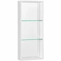 Акватон 1A205802ANW70 Кантара Зеркальный шкаф 36х85 см, дуб полярный купить  в интернет-магазине Сквирел