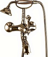 Cezares MARGOT-VDM-02-M Смеситель для ванны, с ручным душем, бронза/ручки металл