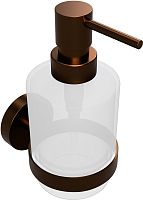 Bemeta 155109102 Amber Дозатор для жидкого мыла 7.5 см, настенный, вариант Mini 200 мл, золото купить  в интернет-магазине Сквирел