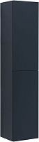 Aquanet 00277559 Алвита New Шкаф-пенал подвесной, 158х35 см, серый