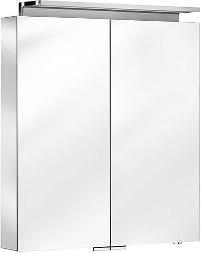 Keuco 13603171301 Royal L1 Зеркальный шкаф 800х742х150 мм, с подсветкой, две поворотные дверцы купить  в интернет-магазине Сквирел