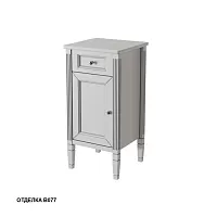 Caprigo 33361L-B077 Albion Promo Комод 43х42 см, левый, Bianco Grigio купить  в интернет-магазине Сквирел