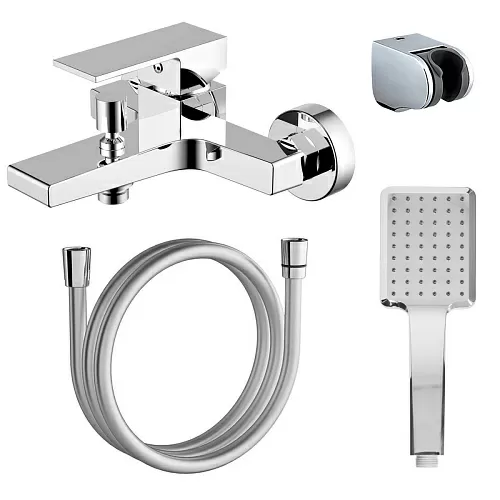 Azario AZ-WQY238207C Eddie Смеситель для ванны, хром