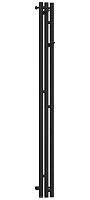 Сунержа 15-5844-1511 Терция 3.0 Полотенцесушитель электрический РЭБ, 1500х106 мм левый, муар темный титан