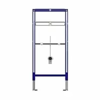 Sanit 90.675.00..T000 INEO Инсталляция для открытых смывных клапанов 1120/525/керамических писсуаров со встроенным управлением