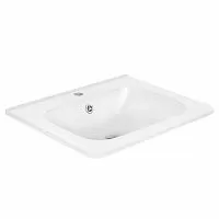 Vincea VCB-2VP600W Раковина из искусственного камня, 60х47.2 см, белая