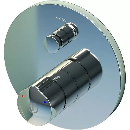 AM.PM F85A45700 X-Joy, Смеситель для ванны/душа TouchReel, хром