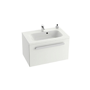 Ravak X000000534 SDU 800 Chrome Тумба под раковину 80х49 см, белый + белый