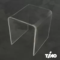 Стульчик для душа Timo прозрачный