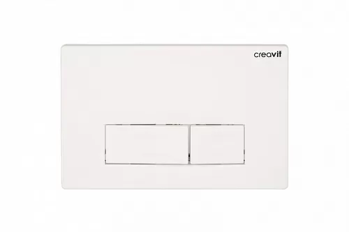 Creavit GP3001.00 Ore Панель смыва для унитаза, накладная, белый