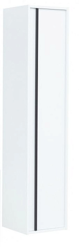 Aquanet 00253909 Lino Шкаф-пенал подвесной, 160х35 см, белый купить  в интернет-магазине Сквирел