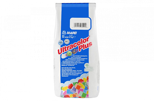Mapei Ultracolor Plus UltracolorPlus100 (2кг) Белый Цементная затирка снято с производства