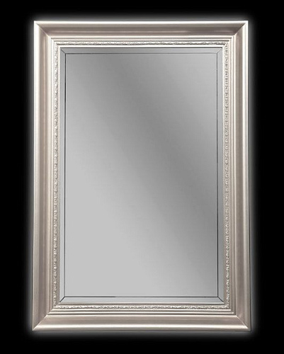 Зеркало 70х100 с подсветкой Armadi Art Terso 559 серебро купить  в интернет-магазине Сквирел