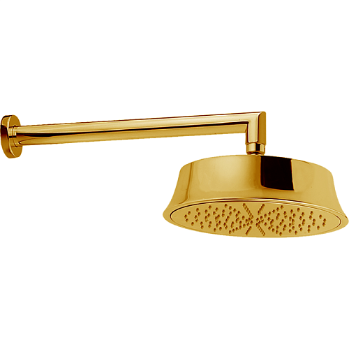 Cisal DS01359024  Cherie Верхний душ d=220мм, L290, для настенного крепления, цвет золото снято с производства