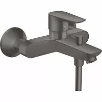 Hansgrohe 71740340 Talis E Смеситель для ванны, однорычажный, шлифованный черный хром