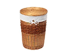 WasserKraft Main WB-410-L Плетеная корзина для белья с крышкой купить  в интернет-магазине Сквирел