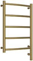 Сунержа 051-5801-6040 Галант 3.0 Полотенцесушитель электрический РЭБ, 600х400 мм/ МЭМ правый, состаренная латунь