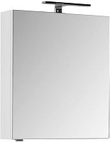 Aquanet 00195727 Порто Зеркальный шкаф без подсветки, 60х67 см, белый