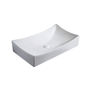 Azario AZ416 Раковина накладная, 66х40 см, белая