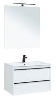 Aquanet 00271955 Lino Комплект мебели для ванной комнаты, белый купить  в интернет-магазине Сквирел