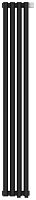 Сунержа 15-0311-1204 Эстет-1 Радиатор отопительный н/ж EU50 правый 1200х180 мм/ 4 секции, муар темный титан