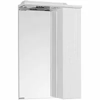 Акватон 1A007402PD01R Панда Зеркальный шкаф 50х80 см, правый, белый купить  в интернет-магазине Сквирел