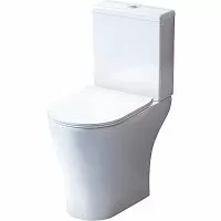Damixa DX86C8600SC Sirius Унитаз-компакт напольный, 38х61 см, белый