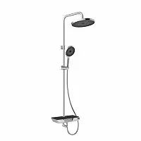 IDDIS, SPASBBTi06 SpaHome Смеситель для ванны с верхним душем, глянцевый хром